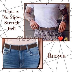 No Show Stretch Belt Unisex